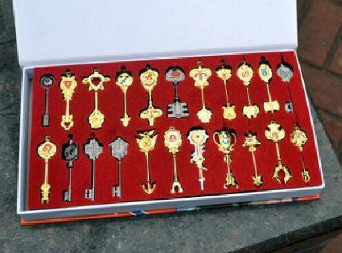 Fairy tail Constellation Celestial Key Ring 22 set - TheAnimeSupply