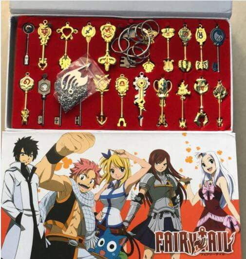 Fairy tail Constellation Celestial Key Ring 22 set - TheAnimeSupply