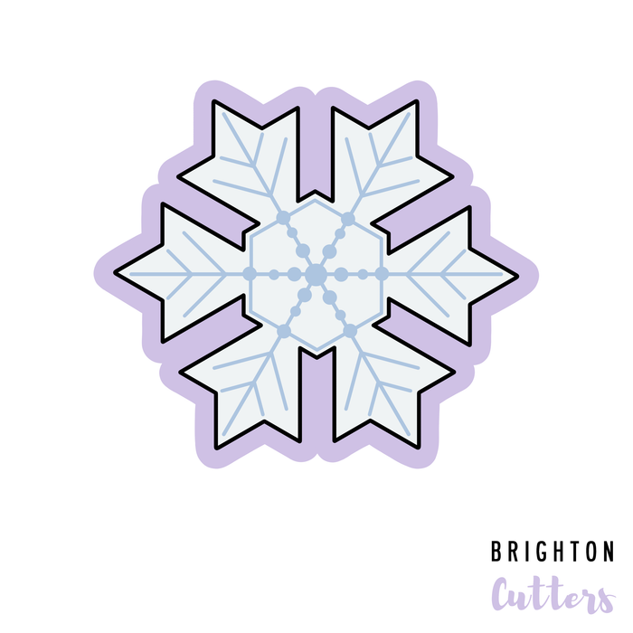 Fancy Snowflake Cookie Cutter