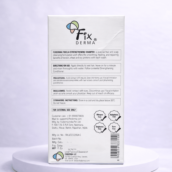 Fix Derma Fidelia Strengthening Shampoo - Cosmosentials