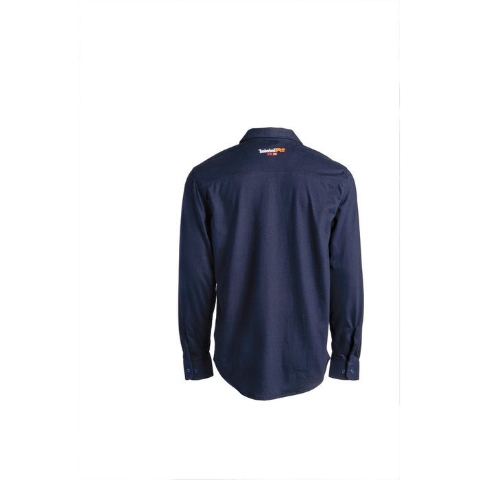 FLAME RESISTANT COTTON CORE BUTTON FRONT SHIRT - 410-Navy | Timberland PRO TB0A236V