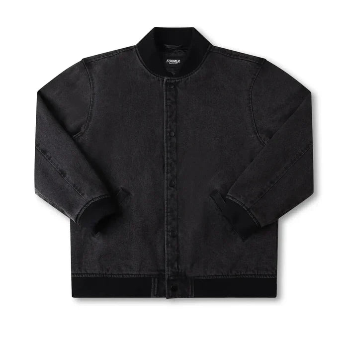 Former AG Varsity Jacket Denim