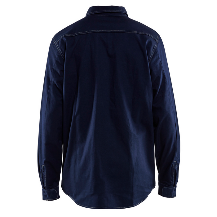 FR BUTTON UP SHIRT - 8900-Navy Blue | Blaklader 32761551