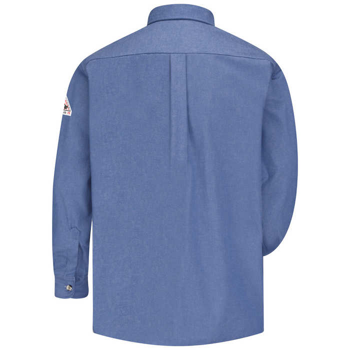 FR DENIM DRESS SHIRT - LD-Light Blue Denim | Bulwark SEG2