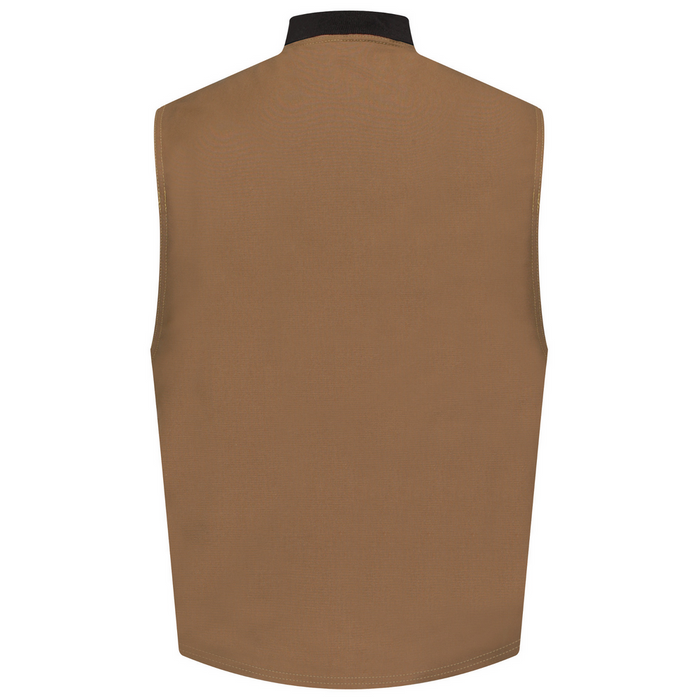 FR HEAVYWEIGHT BROWN DUCK VEST JACKET LINER - BD-Brown Duck | Bulwark LLS2