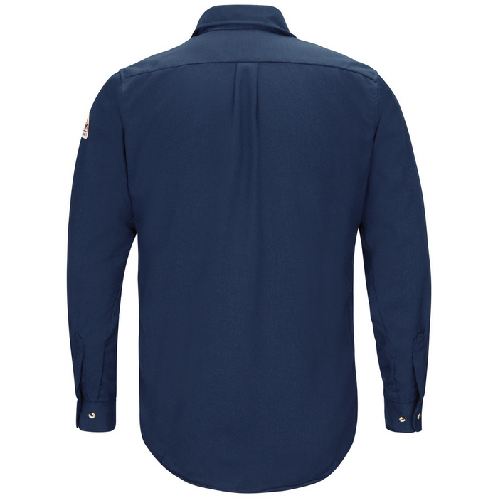 FR LIGHTWEIGHT UNIFORM SHIRT - NV-Navy | Bulwark SMU4