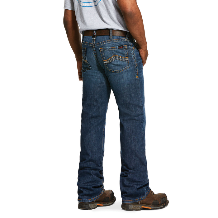 FR M4 STRETCH DURALIGHT JETT BOOT JEAN - 400-Blue | Ariat 10030266