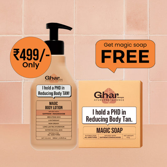 Free Magic soap + Magic Lotion Combo