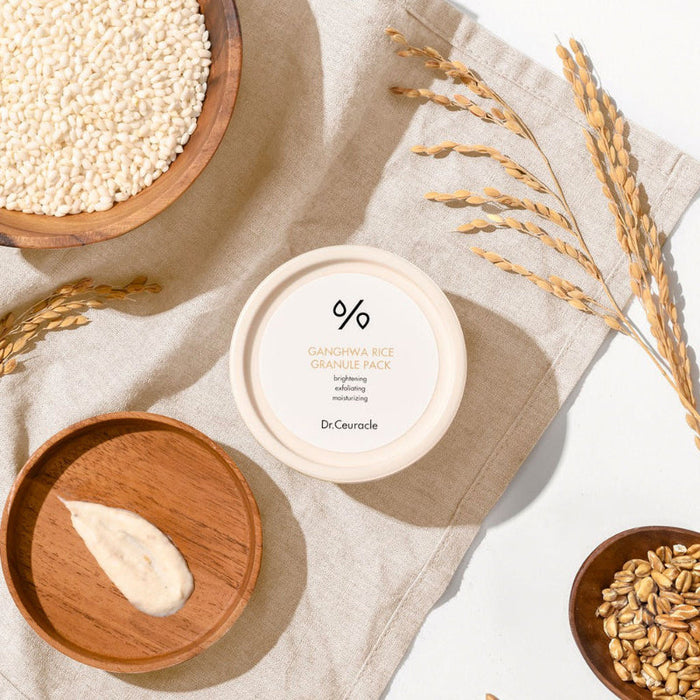 Ganghwa Rice Granule Pack - Korean-Skincare