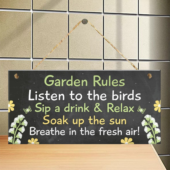 Garden Wooden Board 🇨🇳