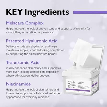 Genabelle Melacare Jelly-Touch Dual Pad 60