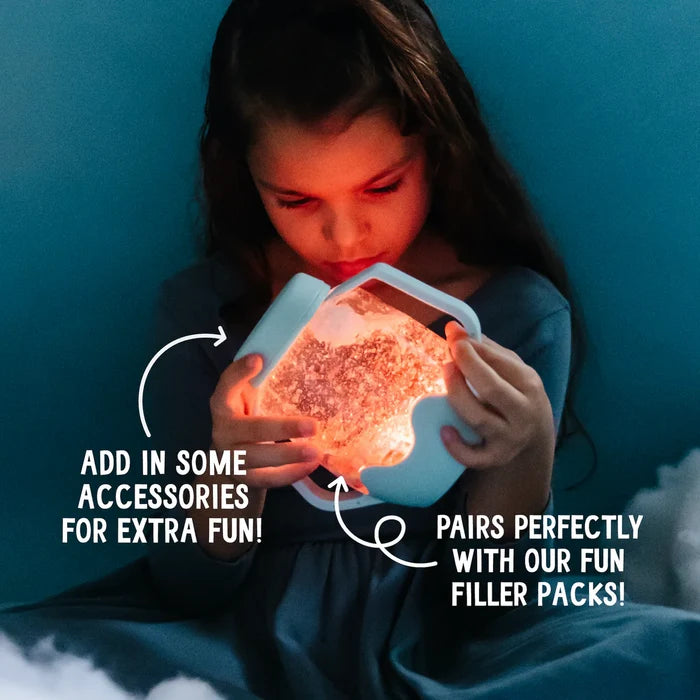 Glo Pals: Sensory Fun Jar - Frosty Blue