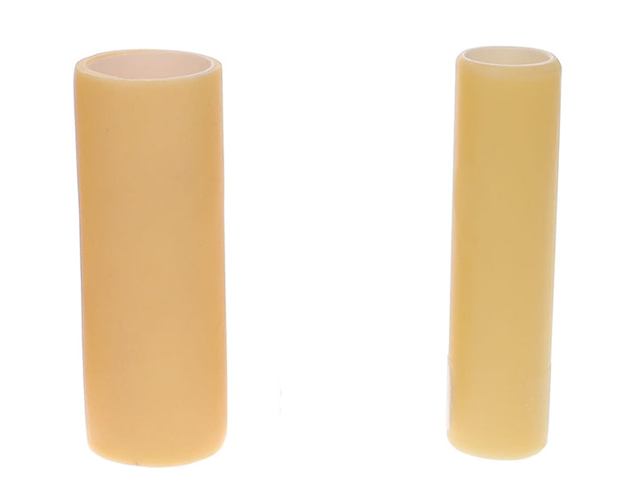 Gold Matte Polybeeswax Candle Cover, Choice of CANDELABRA or MEDIUM Base, 4" Height (19910P)