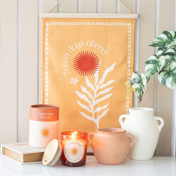 Golden Hour Orange Blossom Candle 🇬🇧