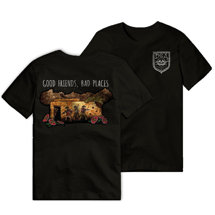 Good Friends Bad Places V2 Tee