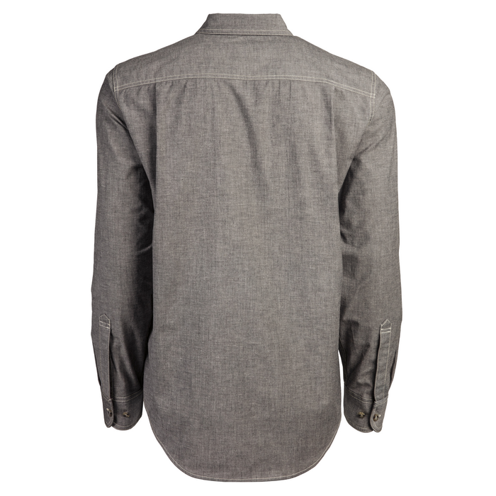 GRAFTON FLEX LONG SLEEVE CHAMBRAY SHIRT - F29-Carbon | Timberland PRO TB0A1V7F