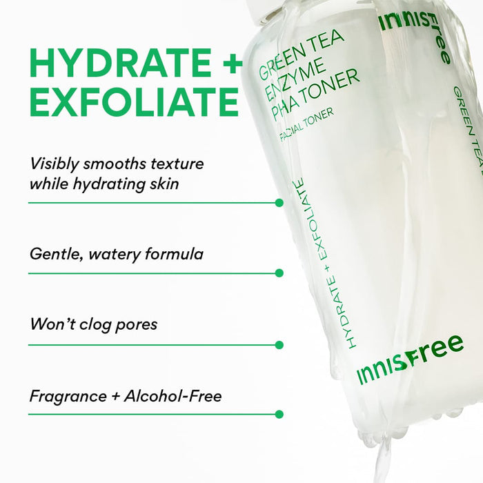 Green Tea Enzyme PHA Toner benefits