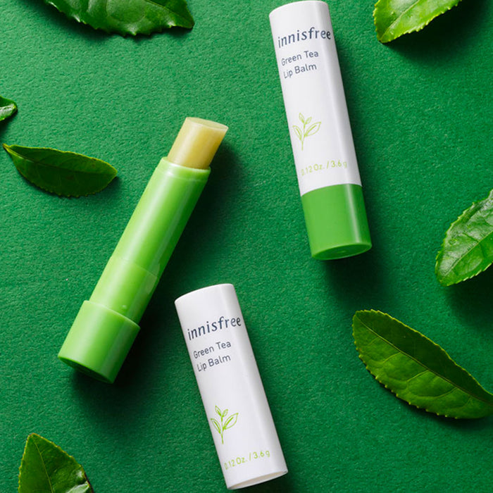 Innisfree Green Tea Lip Balm Nudie Glow Australia
