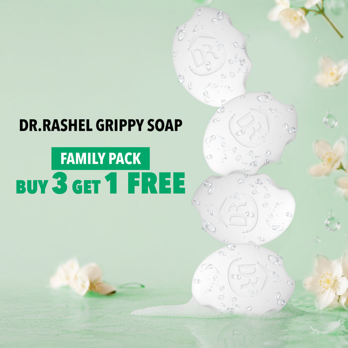 Grippy Jasmine Soap Buy 3 Get 1 Free