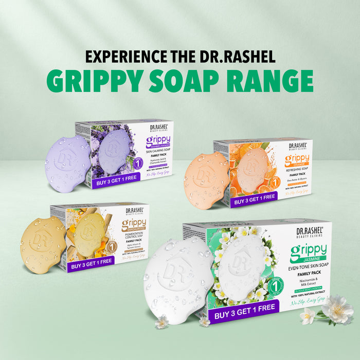 Grippy Jasmine Soap Buy 3 Get 1 Free