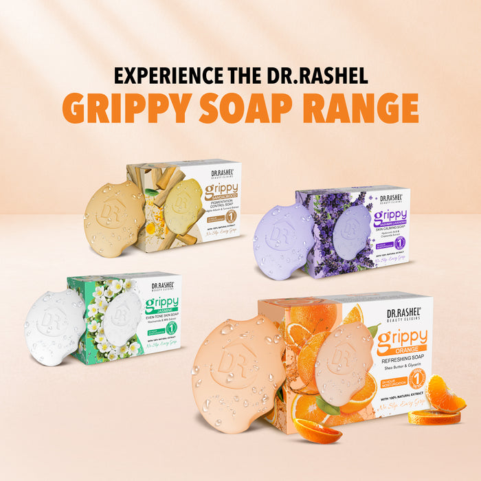 Grippy Orange Soap Buy 3 Get 1 Free