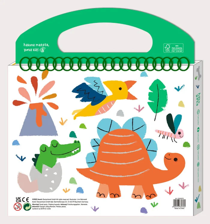 Haku Yoka My First Colouring Kit Dino