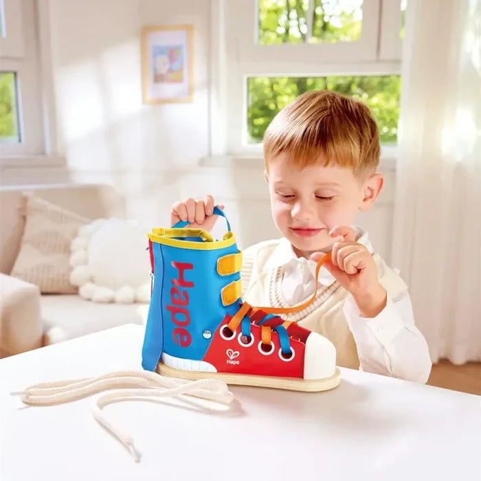 Hape: Tie-It Lacing Sneaker