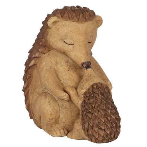 Happy Hoglet Mother and Baby Hedgehog Ornament 🇬🇧