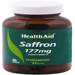 HealthAid Saffron 177mg Equivalent 60  capsule