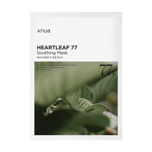 Anua Heartleaf 77 Soothing Sheet Mask Nudie Glow Australia