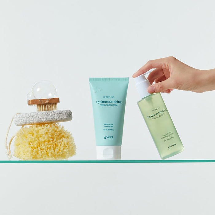 Heartleaf Hyaluron Soothing Pore Cleansing Foam
