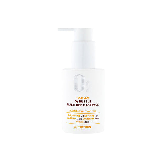 Be The Skin Heartleaf O2 Bubble Wash Off Maskpack Nudie Glow Australia