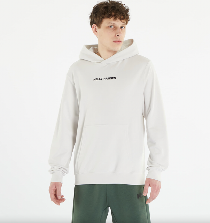 Helly Hansen Core Graphic Sweat Hoodie- Nimbus