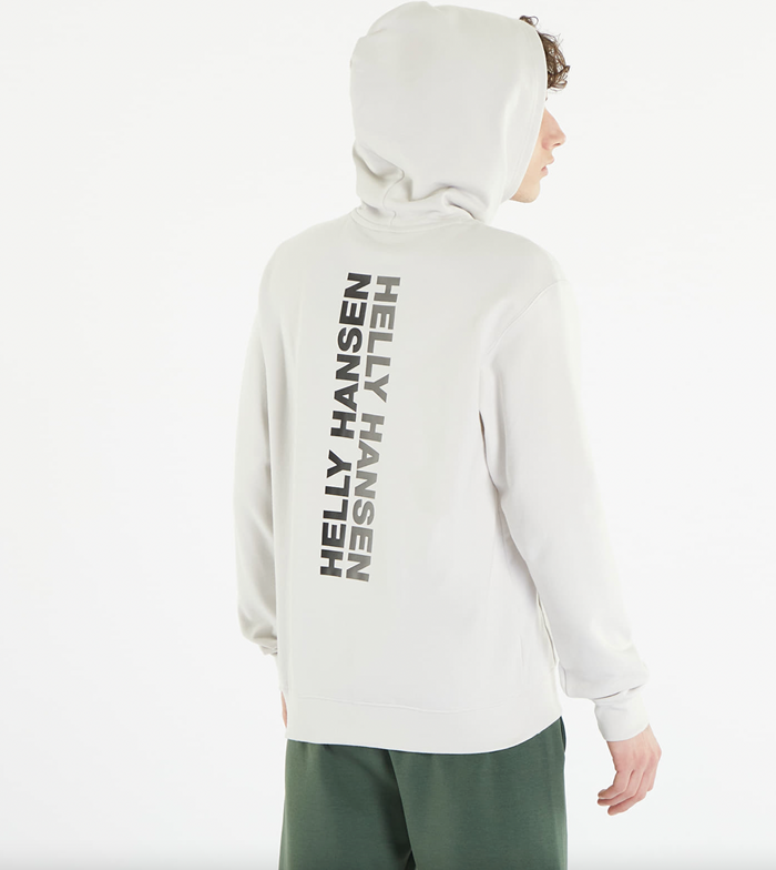 Helly Hansen Core Graphic Sweat Hoodie- Nimbus