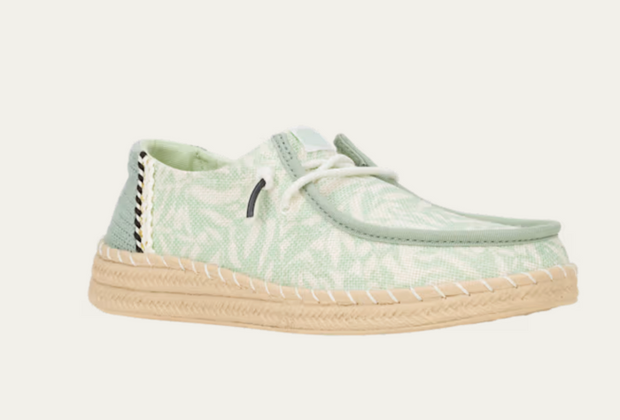 HEY DUDE Wendy Espadrille Retro Palm