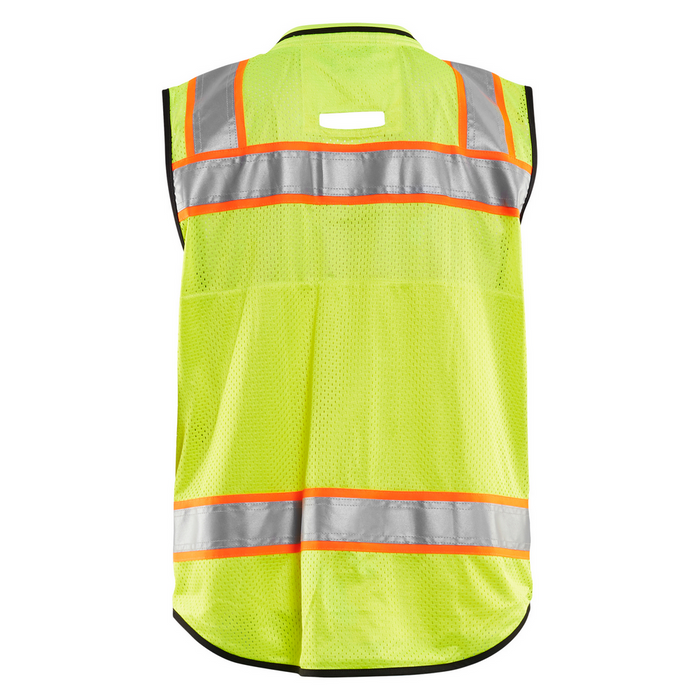 HI-VIS SURVEYOR'S VEST - 3399-Yellow Black | Blaklader 31321831
