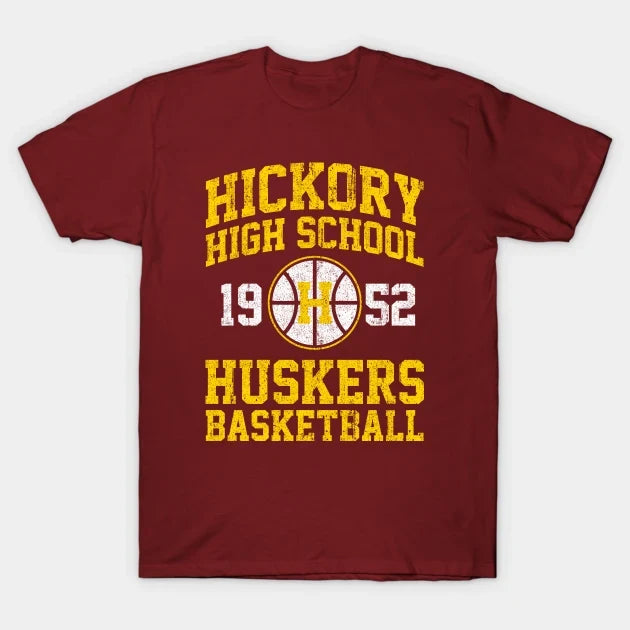 Hickory High School Huskers Basketball T-Shirt