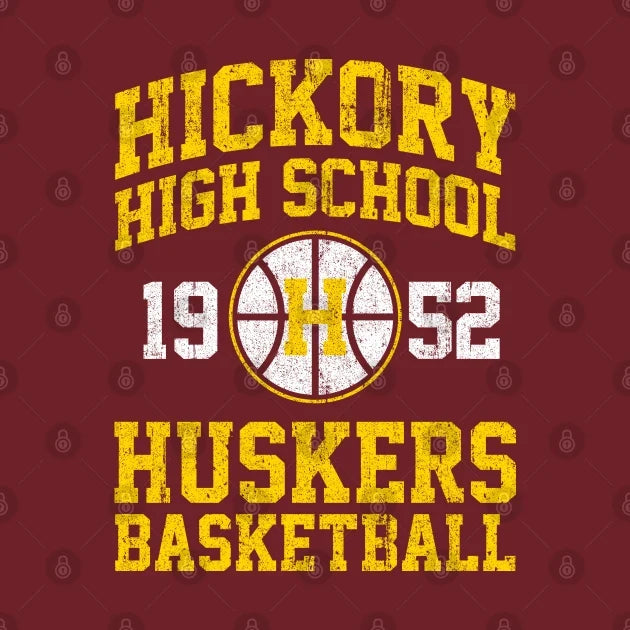 Hickory High School Huskers Basketball T-Shirt