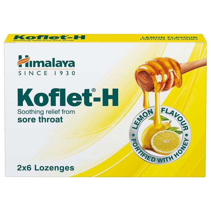 Himalaya Herbals Koflet, Lemon Flavor