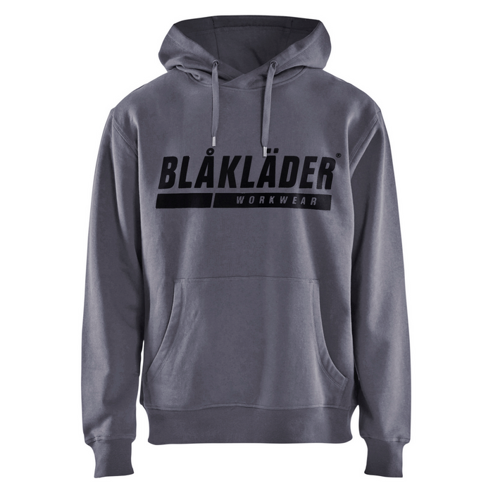 HOODED SWEATSHIRT WITH LOGO - 9400-Grey | Blaklader 34471048