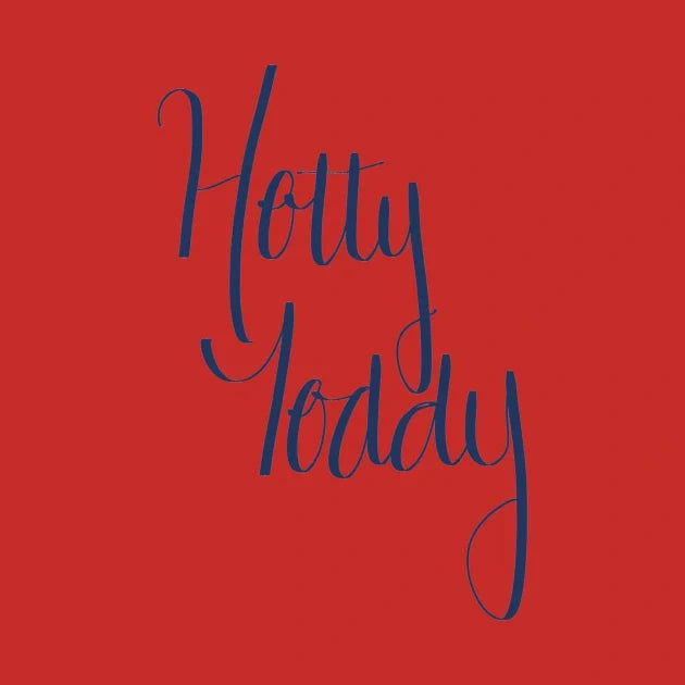 Hotty Toddy In Navy Blue T-Shirt