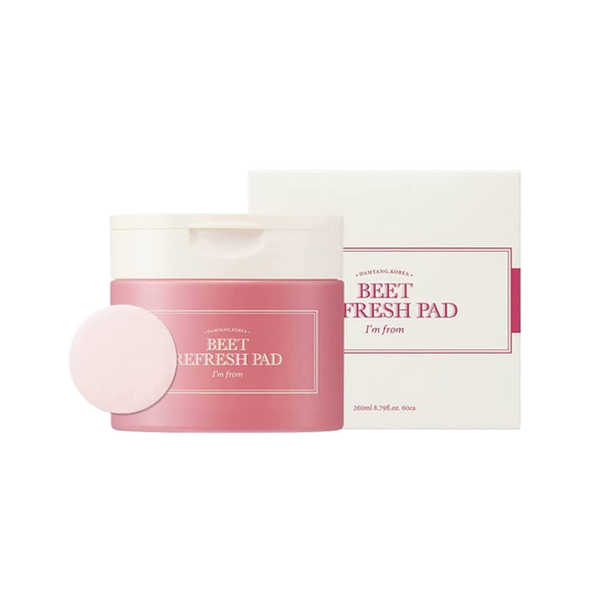 [ImFrom] Beet Refresh Pad - 60 Sheets-Luxiface.com