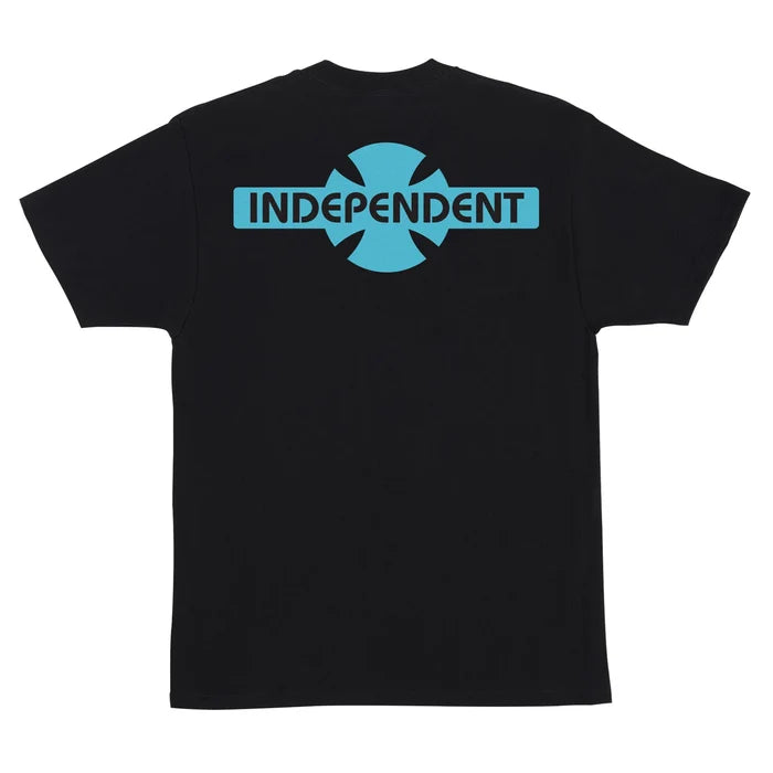 Independent Legacy Tee Black/Blue