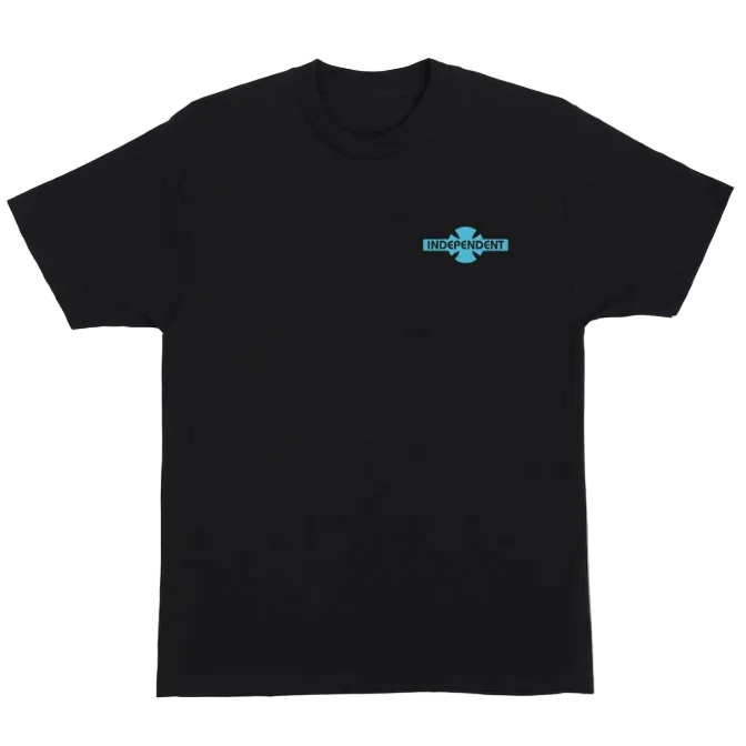 Independent Legacy Tee Black/Blue