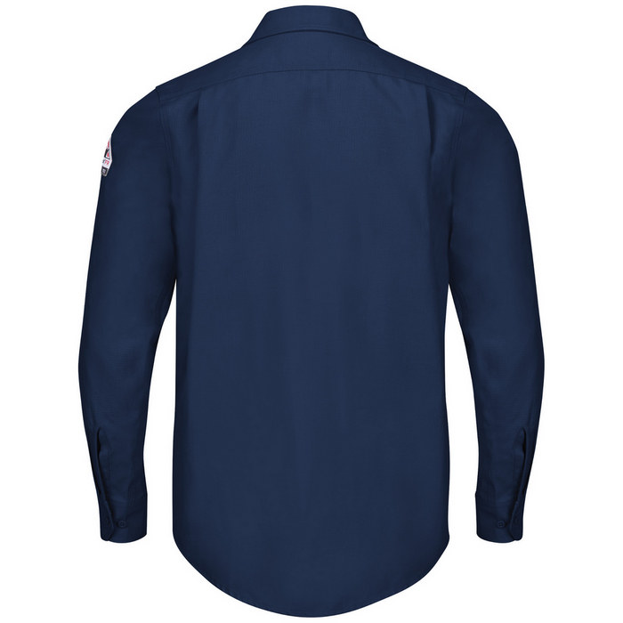 IQ SERIES FR ENDURANCE COLLECTION WORK SHIRT - NV-Navy | Bulwark QS40