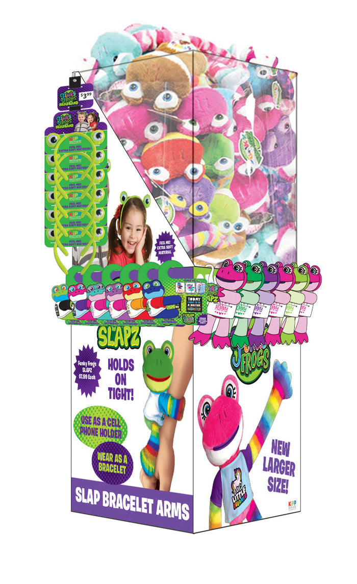 ITEM NUMBER 088275 LONG ARM FROG FLOOR DISPLAY KIT 39 PIECES PER DISPLAY