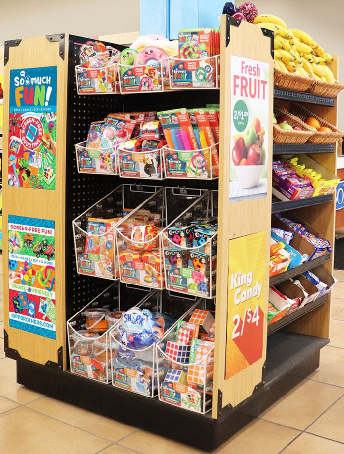 ITEM NUMBER 088383 - TOY BIN KIT - BIN FIXTURES ONLY