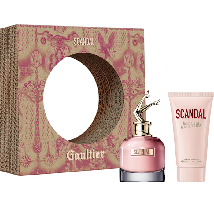 Jean Paul Gaultier Scandal Gift Set EDP Spray 50ml + Body Lotion 75ml