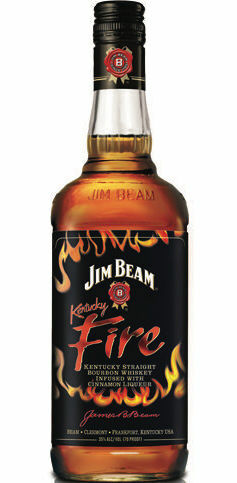 Jim Beam Kentucky Fire Bourbon   -750 ml