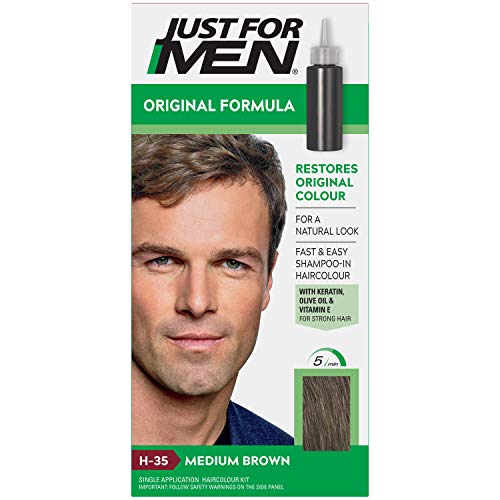 Just For Men H35 Medium Brown Hair Color 60 Ml